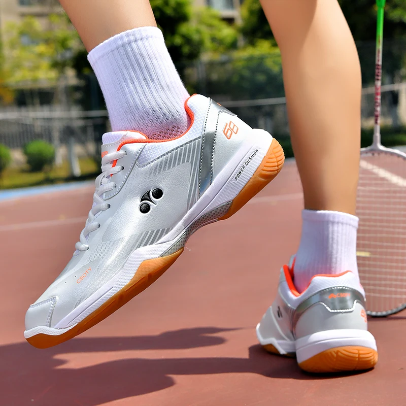 Men Professional Badminton Shoes Breathable Volleyball Shoes Wear Resistant Non-slip Outdoor Male Sneakers Table Tennis
