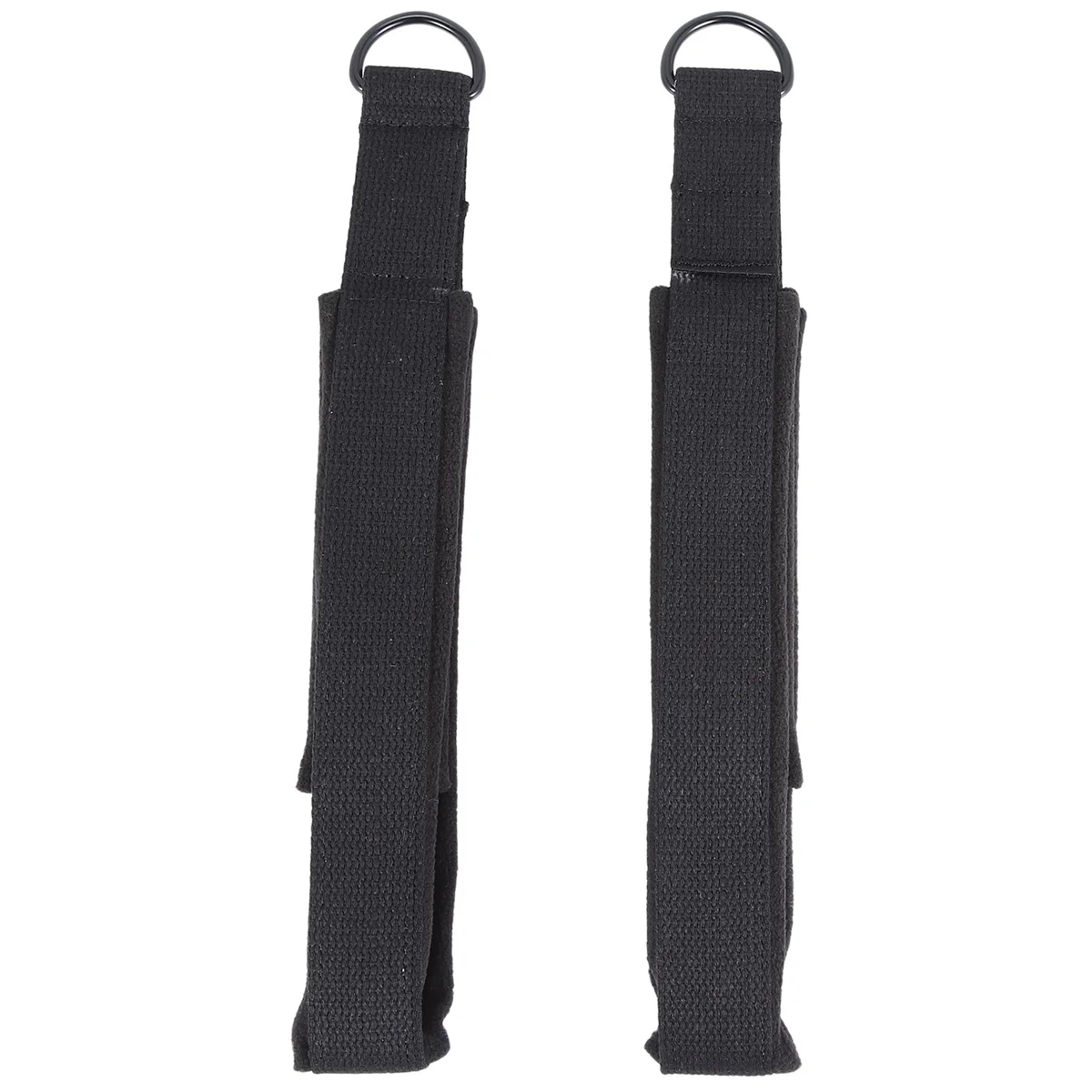 2PCS Pilates Double Loop Straps,Feet Fitness Equipment Straps, Yoga Pilates Double Loop Straps Padded D-Ring Ankle Strap