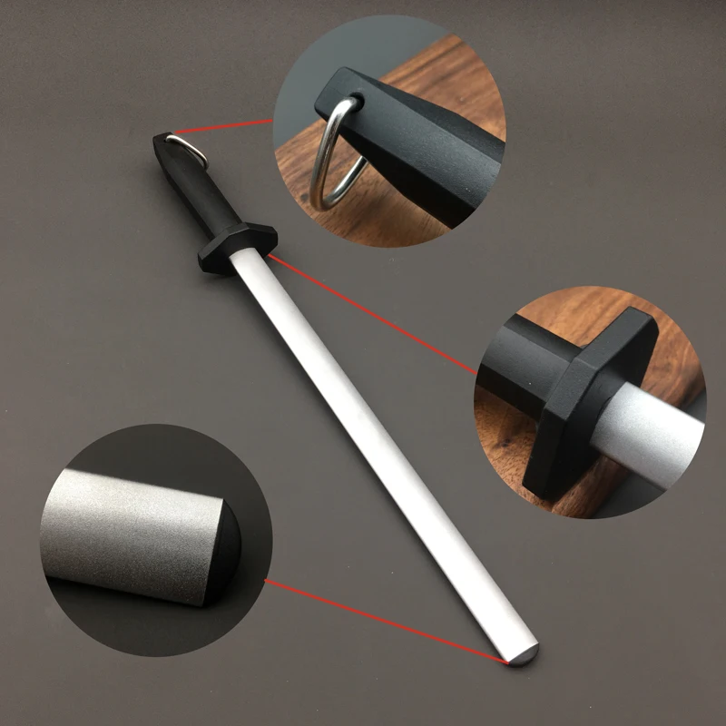 9 inch sharpening rod Diamond sharpener bar professional sharpener diamond sharpening steel musats knife sharpener diamond sharpening stone