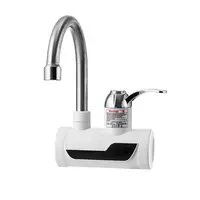 Robinet chauffe-eau électrique instantané 3000W, sans réservoir, affichage de la température du robinet, eau chaude, cuisine, j6tage 3