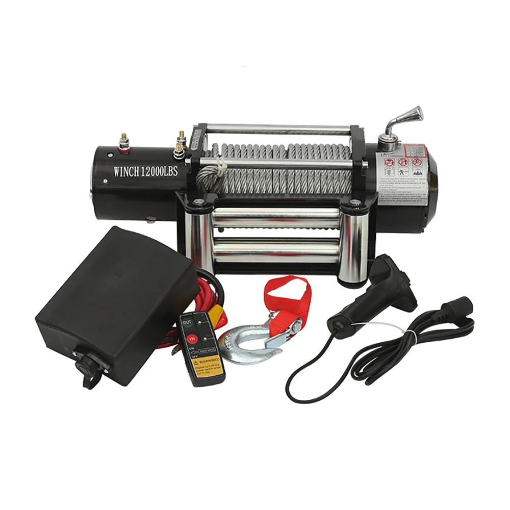 

Small crane electric winch for 12V/24V small car suitable family