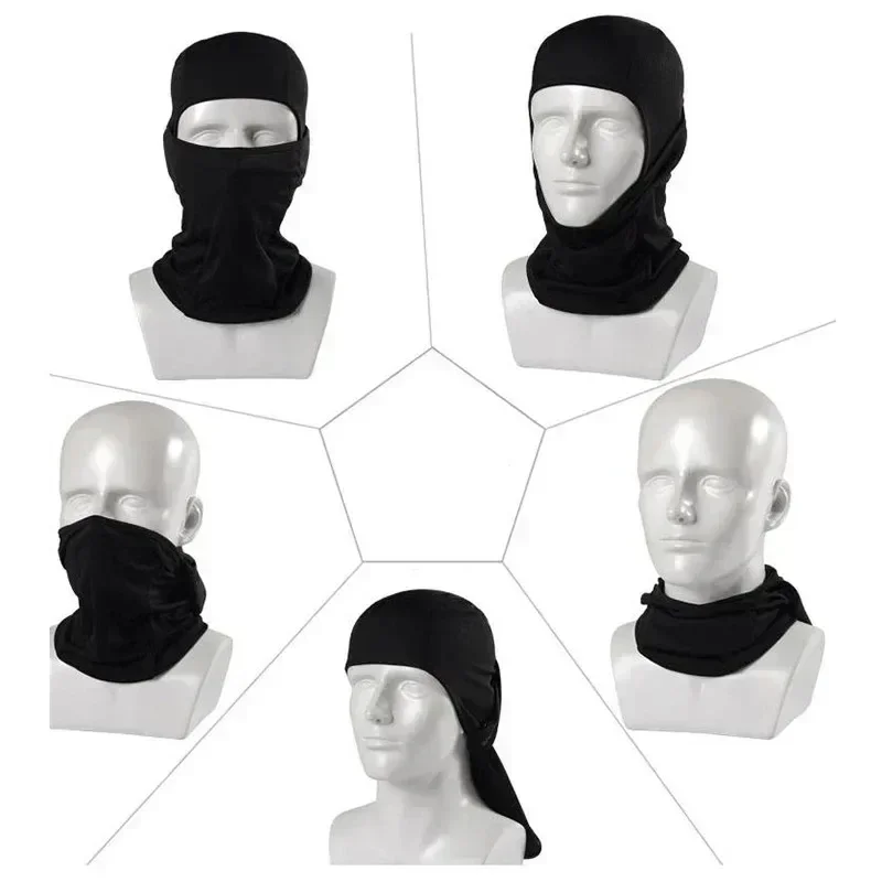 Tactical Camouflage Balaclava Full Face Dustproof Mask Wargame CP Military Hat Hunting Cycling Army Multicam Bandana Neck Gaiter