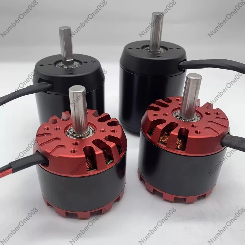 6354 120KV 180KV 200KV 브러시리스 모터 고출력 1500W 24V 벨트 드라이브 전동 스케이트보드용 모터 포함