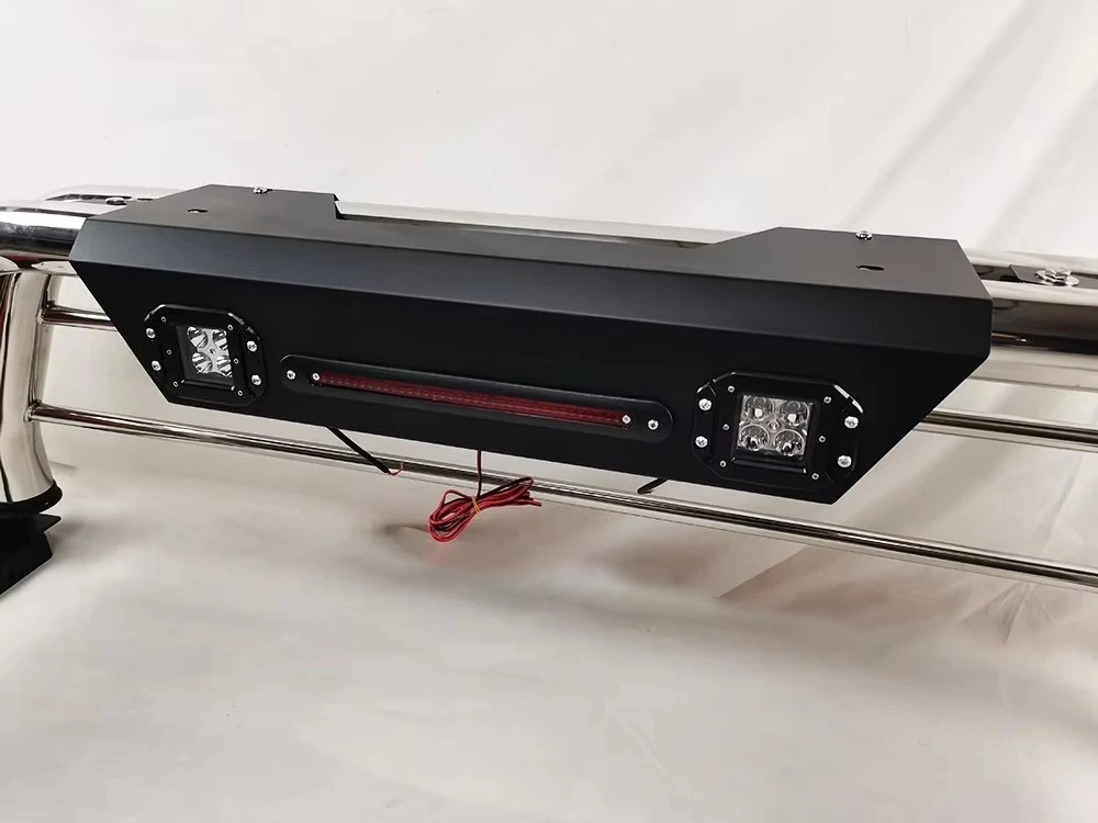 LED 조명 포함 3인치 스테인리스 스틸 201/304 스포츠 바 롤 바 롤 케이지 (HILUX REVO 15-17/ROCCO 2018+/VIGO 2012+ 용)