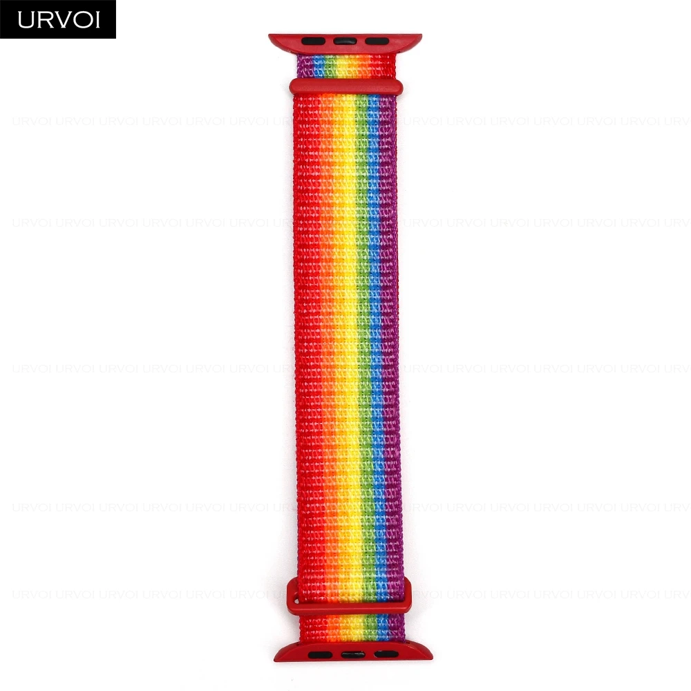 URVOI Premium Nylon Sport Loop Wristband with Hook & Loop Closure