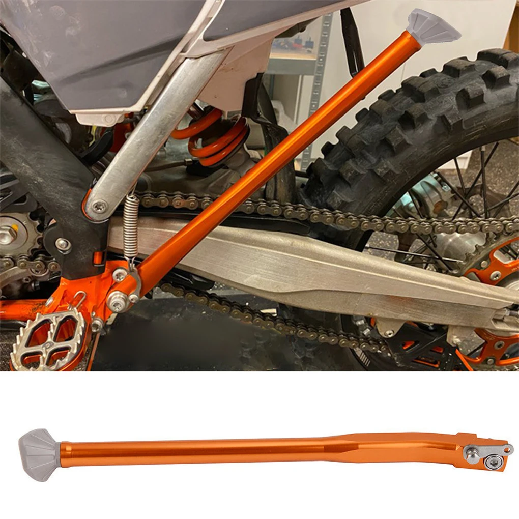 

Orange Sturdy And Durable CNC Side Stand Kickstand For KTM Stable Support For Vehicle Supporting