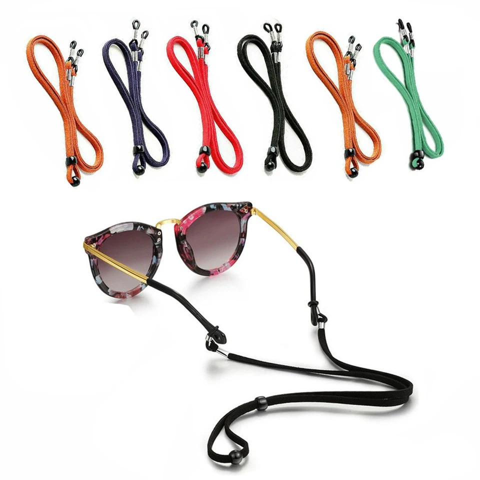 Lunettes Réglable Ficelle A Lunette Lunettes Antidérapantes En 1, Sangles  De Cou Confortables