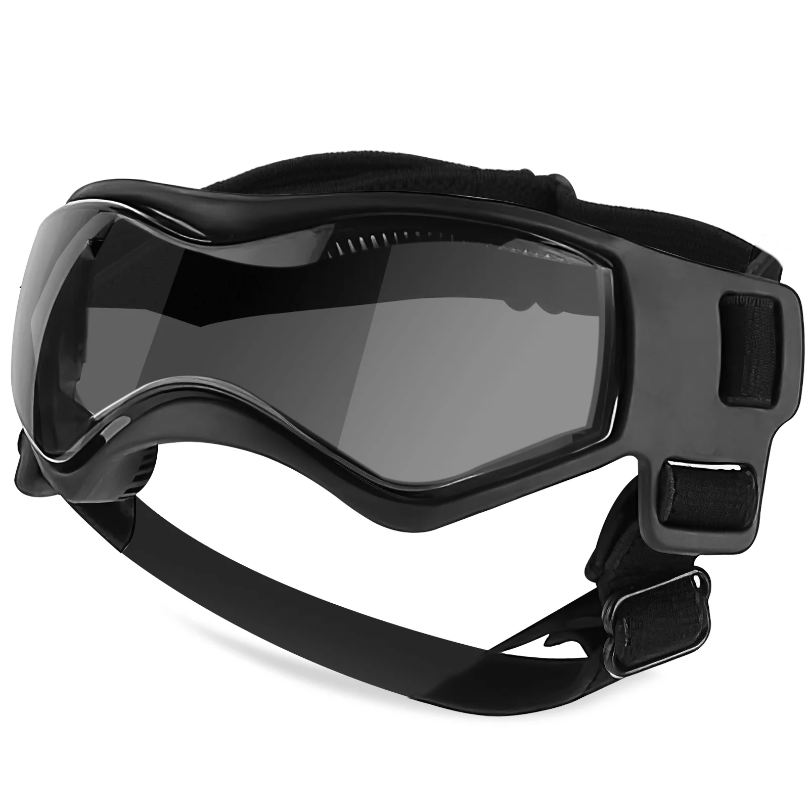 

Sunglasses Dog Eye Wear Pet Decorative Dogs Costume Anti-UV Outdoor Frame: Silicone Small Breed With Strap