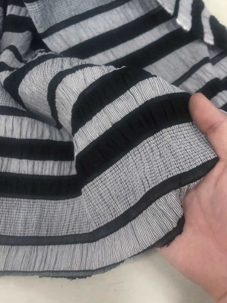 Pleated Polyester Fabric 5