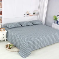 Bed Sheet Set Sheet 3Pcs Pillowcase Double Linens Pure Cotton Suitable for Home Hotel Dormitory 300×250cm 6