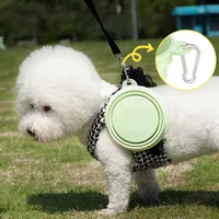 Foldable Silicone Dog Bowl Pet Outdoor Travel Portable Folding Cat Food Water Large Capacity Container Feeding Bowl Pet Supplies 5