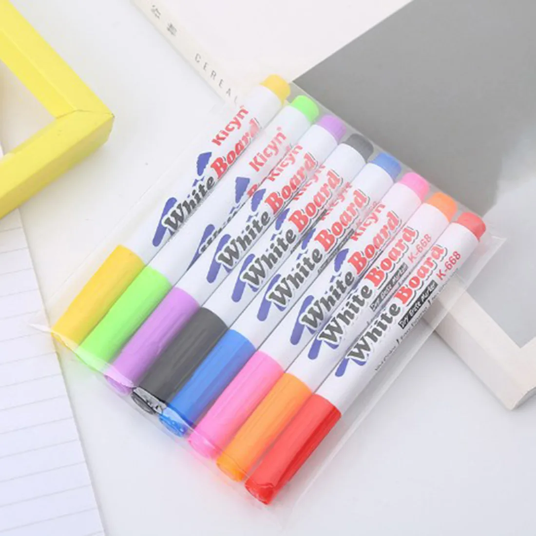 8/12pcs Magical Water Painting Pen Whiteboard Markers Floating Ink Pen  Doodle Water Pens Montessori Early Education Toy Art Supplies Christmas,  Thanks
