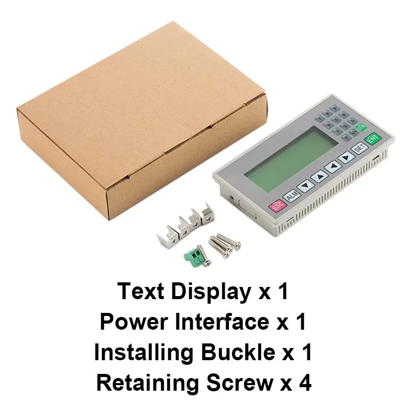 Interfaccia Uomo-Macchina OP320-A - Display Testo 3.7", COM RS232/S485, Per PLC E Controller