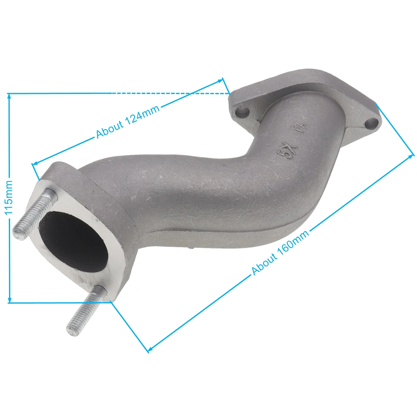 27mm 30mm Motorcycle Vertical Engine Manifold Intake Pipe Inlet motorcycle intake valves