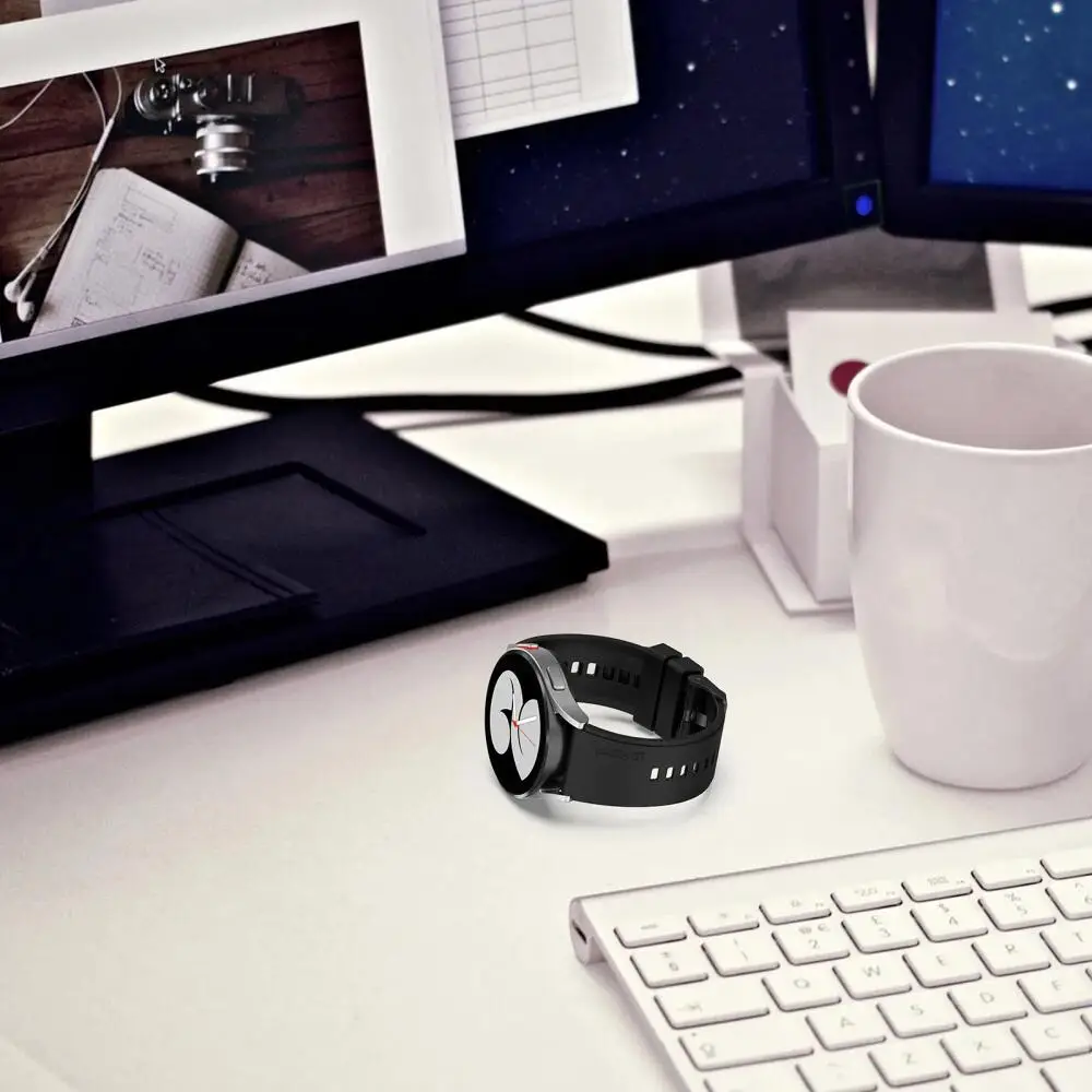 Premium Silicone Wristband - 22mm Bracelet Replacement Accessories