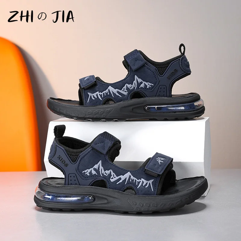 Children Sports Sandals Boys Open Toe Air Cushion Water Beach Shoes Youth Slippers baby shoes kids shoes children sandals kids sandals beach shoes