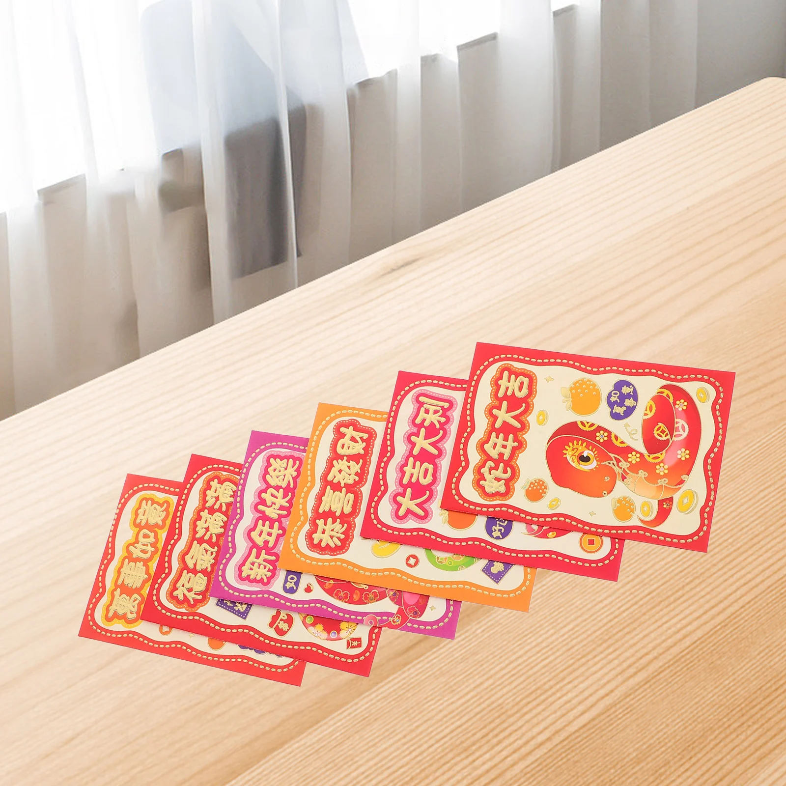 Cartoon Snake Envelopes Red Envelopes Money Bags New Year Packets Paper Pouches Gold Foil Traditional Packets Spring 36pcs