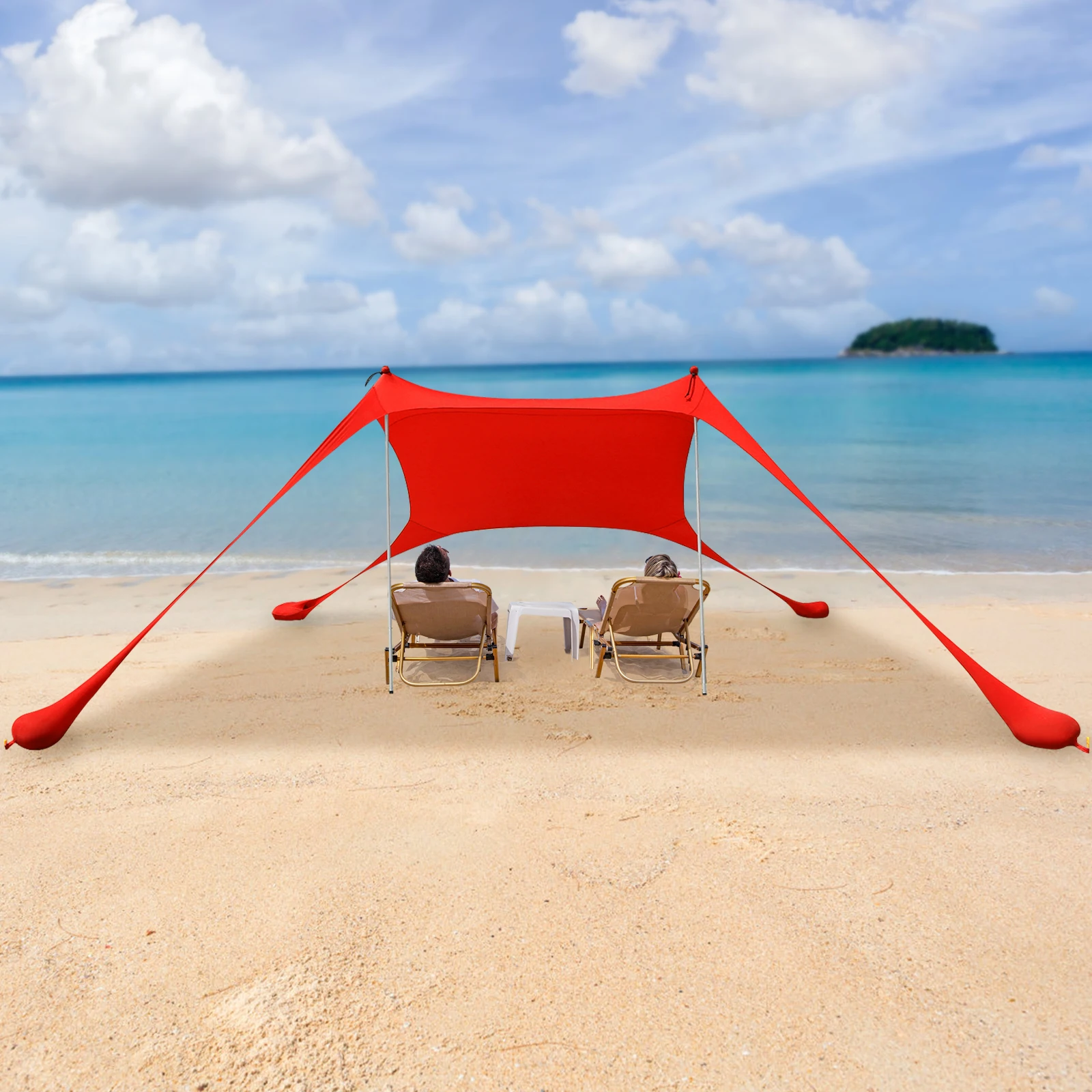 Portable Beach Sun Shelter Tent 5