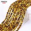 A++ Natural Baltic Sea Flower Amber 5-6mm Loose Gemstone Beads for Jewelry Making Bracelet Wholesale Beads DIY Accessories 6