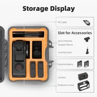 Sports Camera Portable Case Storage Box  Waterproof Fall-proof Safety Guard Protection Hard Bag  for DJI Osmo Action 5Pro 4 3 - Image 4