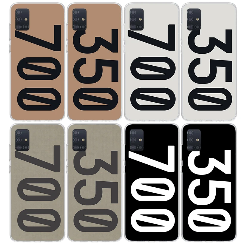 350 700 Custodia Per Telefono Yeezy-Design Per Samsung Galaxy A51 A50S A41 A40 A31 A30S A21S A20S A10S A20E A71 A70 A6 A7 A8 A9 Stampa Shell
