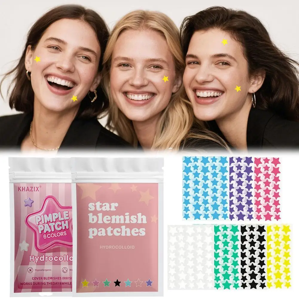 Enhanced Hydrocolloid Gentle Acne Absorption Pimple Patches - Superstar Collection