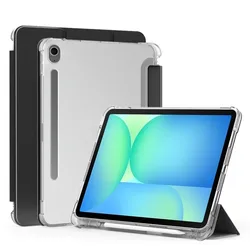 Premium Protective Case with Pencil Holder and Auto Wake/Sleep for S10 Lite 10.9 2025 (Black)