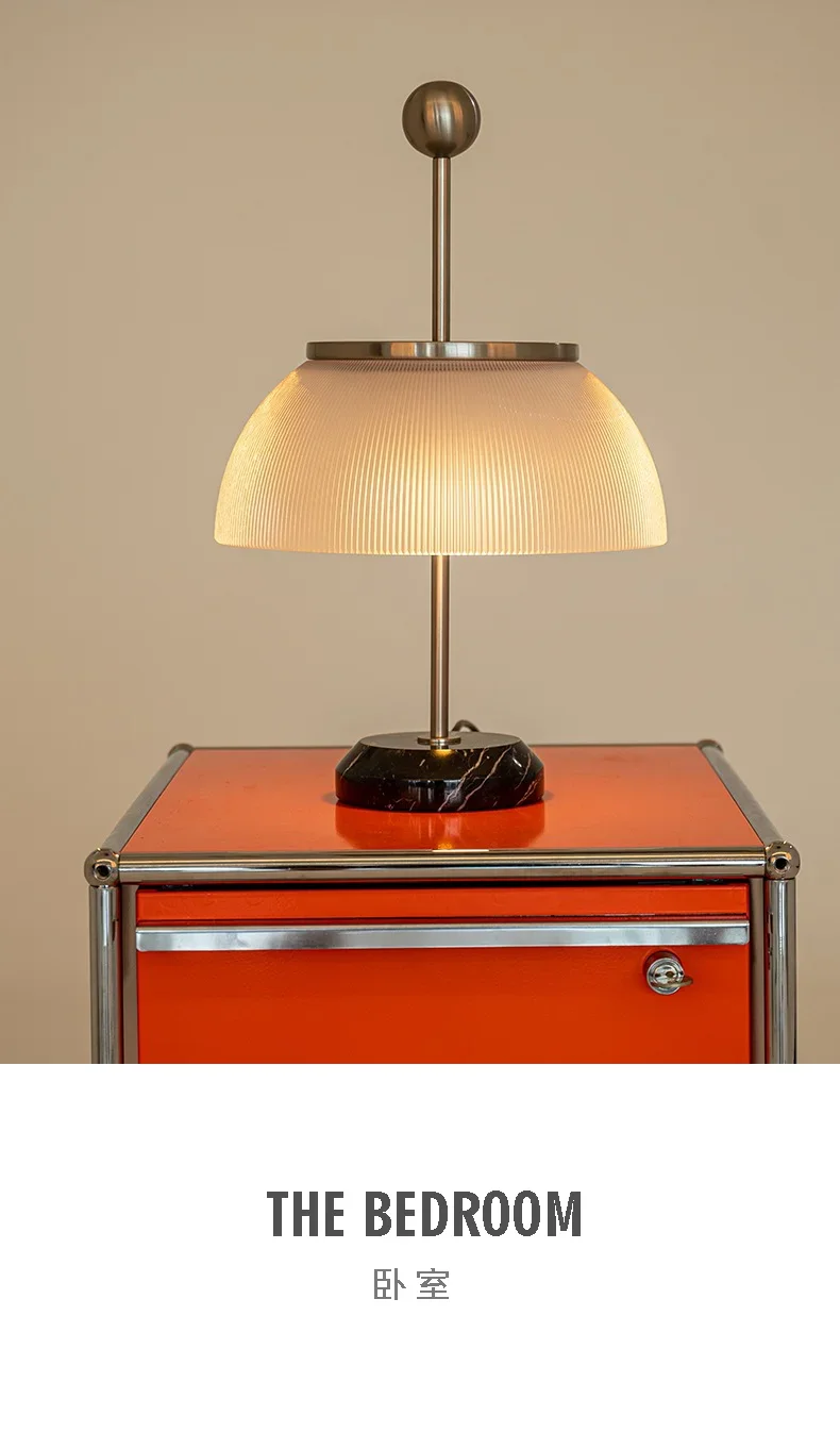 Description Picture 5 of itemItalian designer desk lamp living room bedroom bedside night light ins wind girl retro light luxury