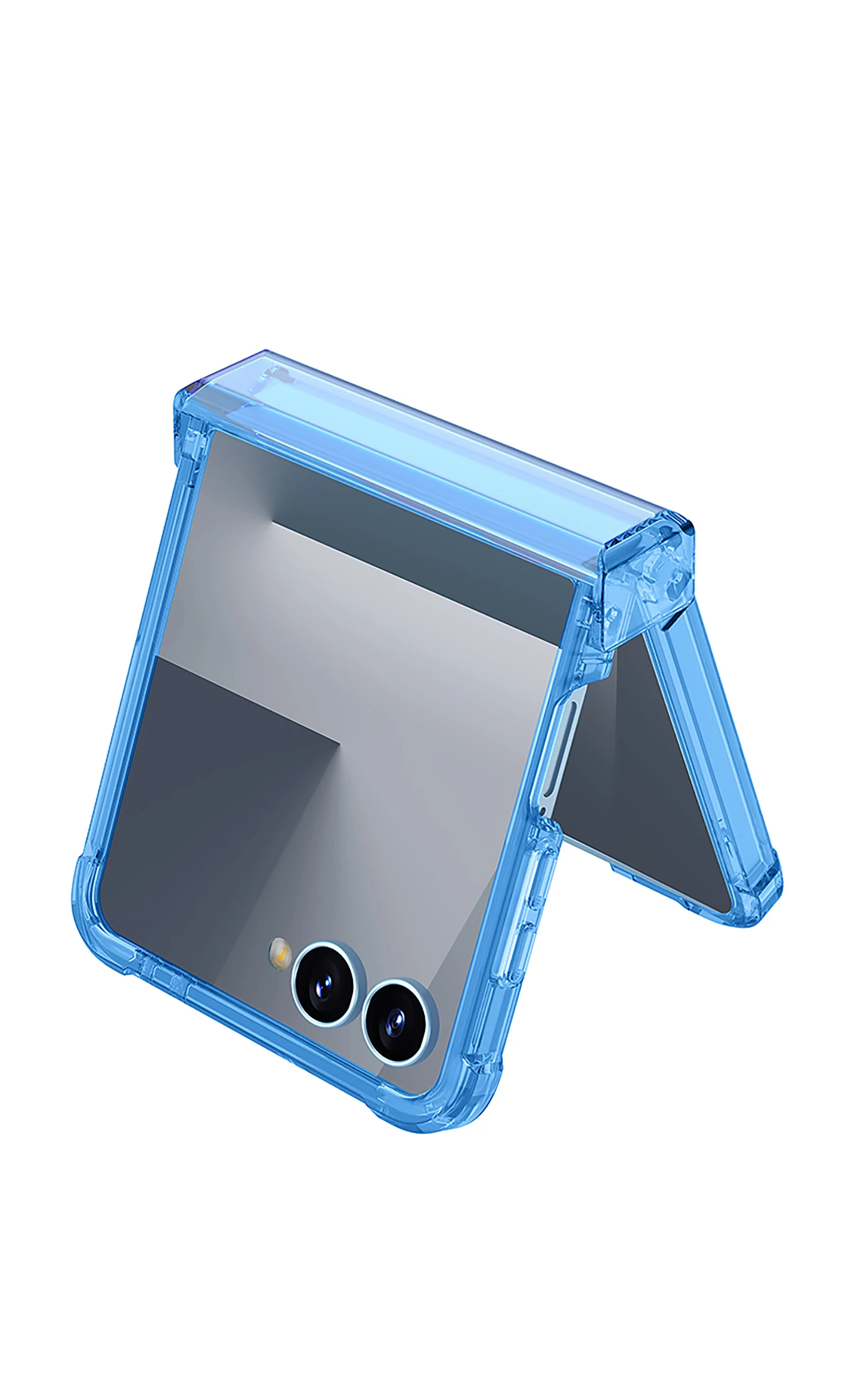 Silicone Airbag Bumper Soft Case for Samsung Galaxy Z Flip 7 6 5 Case Hinge Prot