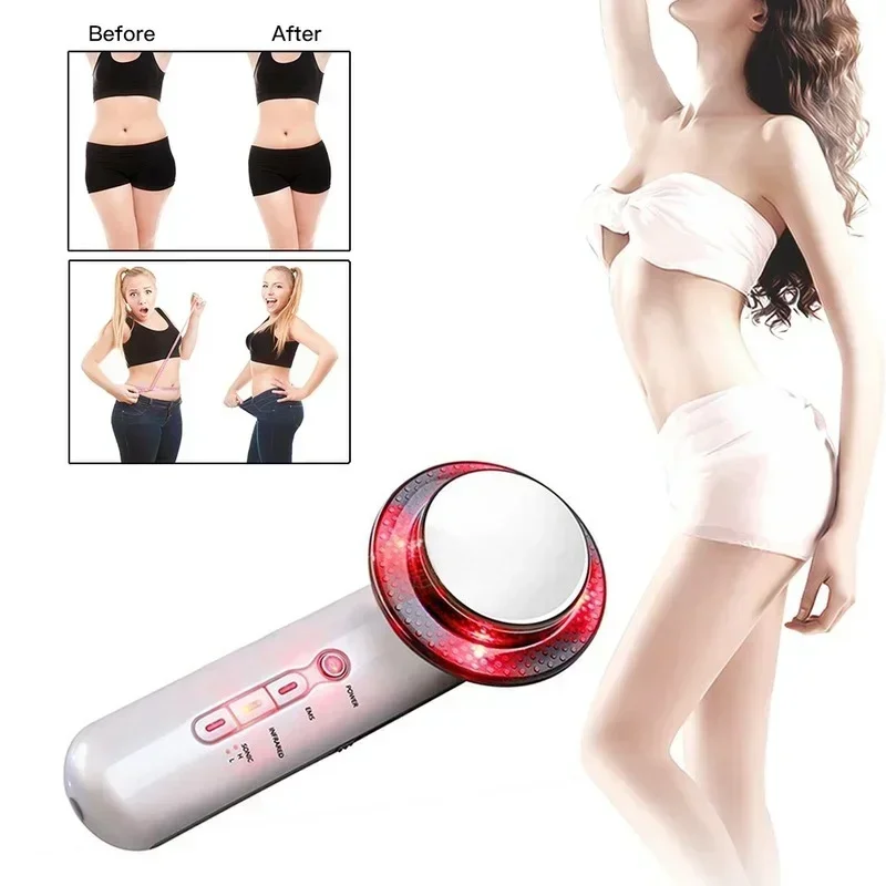 

3 in 1 EMS Ultrasonic Body Anti Cellulite Massager Fat Burner Weight Loss Skin Care Infrared Cellulite Removal