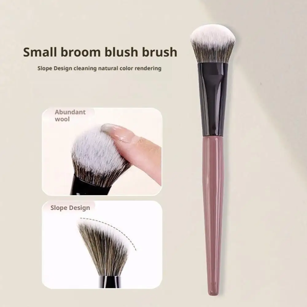 slope Blusher Brush Powder Blush Cream Liquid Blush Makeup Brushes Flat Small Precise Blush Brush Makeup Tools 2