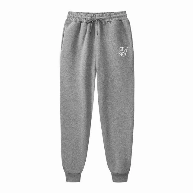 2020 sik silk Brand Men Sweatpants Sports Pants Casual Pants Sweatpants Sportswear Jogging Pants Men Pure Color Jogging Pants cheap sweatpants