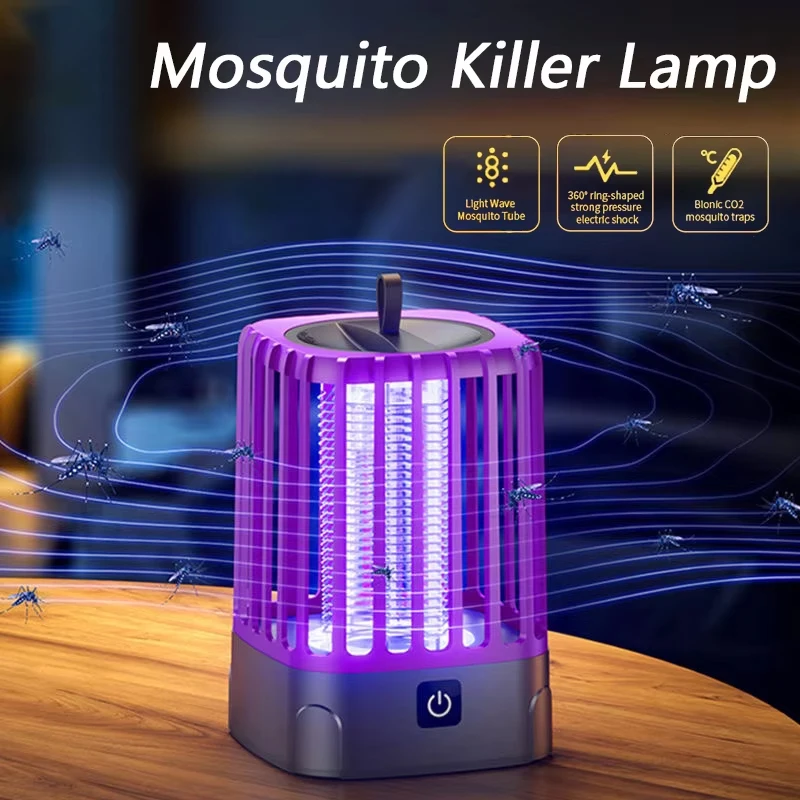 Electric Mosquito Killer Lamp Household USB Mosquito Killer Outdoor Camping Portable Fly Zapper Indoor mosquito killer lamp mosquito lamp