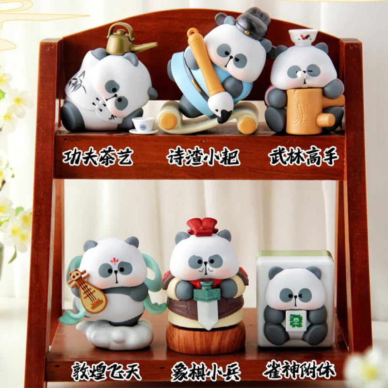 Mr.Pa Pa Pa National Essence Travel Notes Series Blind Box Panda