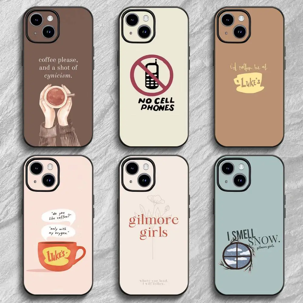 G-Gilmore-re Girls Phone Case For 17 12 13 14 15 16Pro Max mini classic Plus strong magnetic attraction