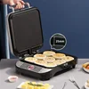 FD431 Electric Pancake Grill Removable and Washable Double-sided Household Enlarged Deepened Breakfast Machine Grill Pancake Pan 5