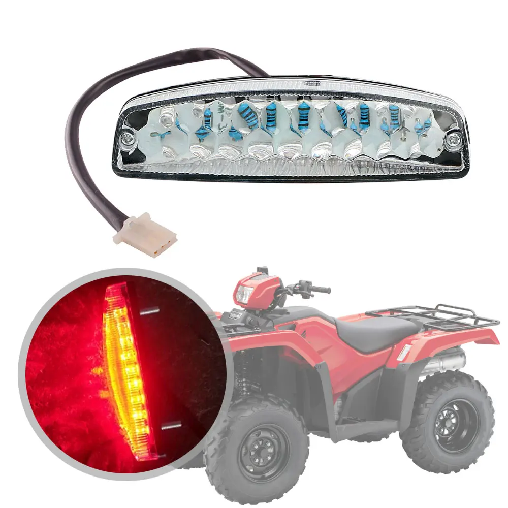 

1Pc Motorcycle Taillight LED Brake Light or ATV Quad Kart Rear Indicator Tail Lamp Motorbike Lights Universal Accessories