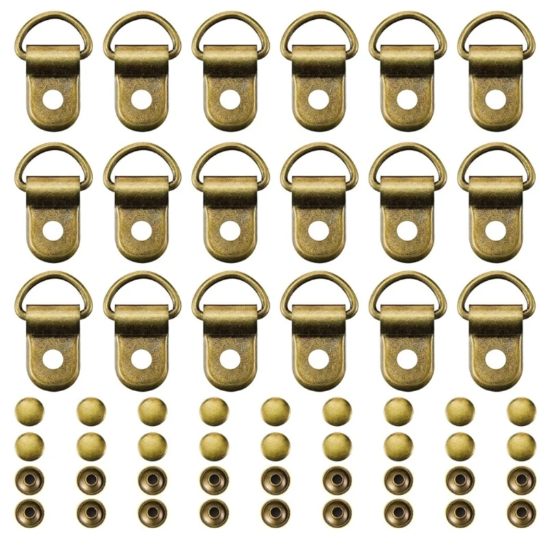 

100Pcs Shoe Boot Lace Hooks Buckle with Rivets Shoe Boot Buckle for Hiking Shoes