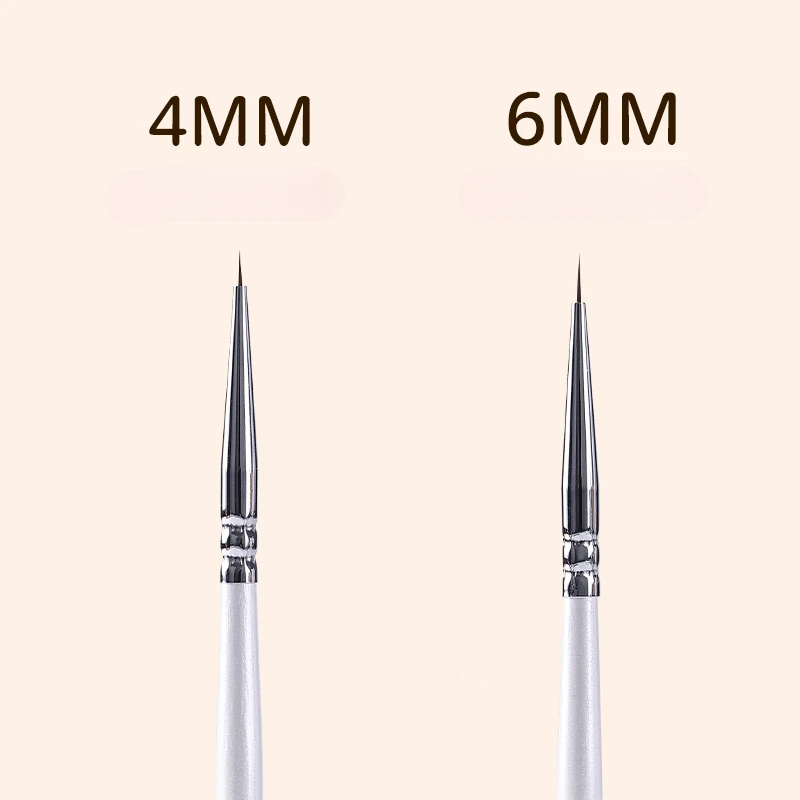 Extreme Fine Line Pen Ultra Light Clay Bjd Doll Drawing Face Brush 2pcs Set DIY Figure Eye Painting Brush Polymer Clay Tool