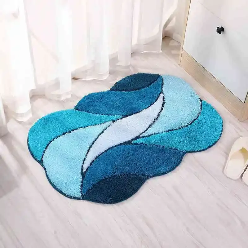 

Minimalist style carpet and soft doormat