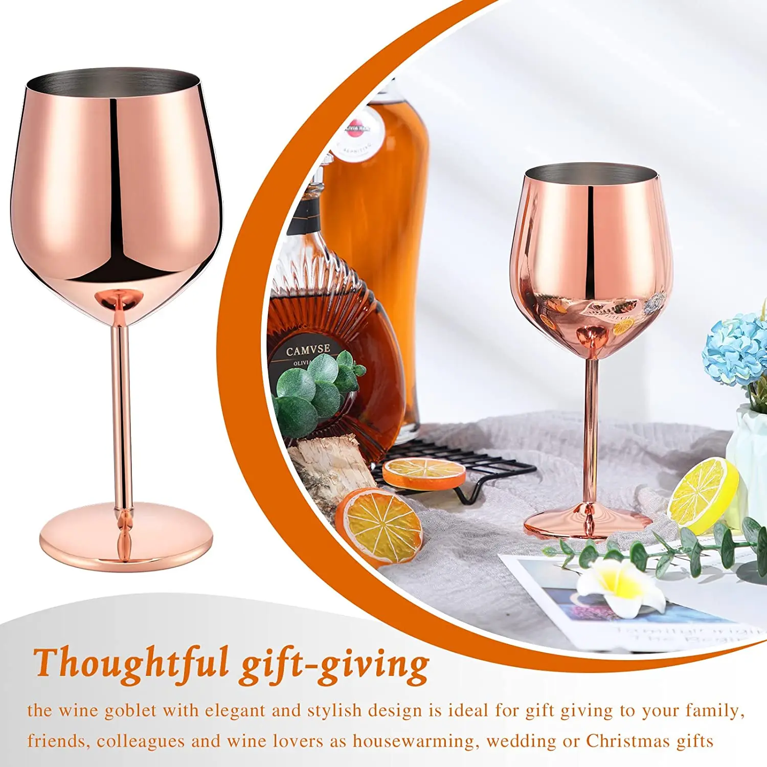 Unbreakable Wine Glasses Set Of 4/2 Stemmed Outdoor Wine Glasses