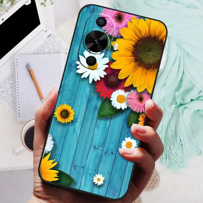 Lion Wolf Black Silicone Soft Protective Phone Case Cover