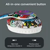 40843-d97e1e.jpg Casque sans fil Bluetooth 5.1 DJ Gamer avec micro, lumière LED RVB, prise en charge de la carte TF