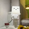 Claeted Naughty Boy Creative USB Plug Table Lamp Unique LED Pleats Reading Lighting Bedroom Bedside Night Light Children's Gift 1
