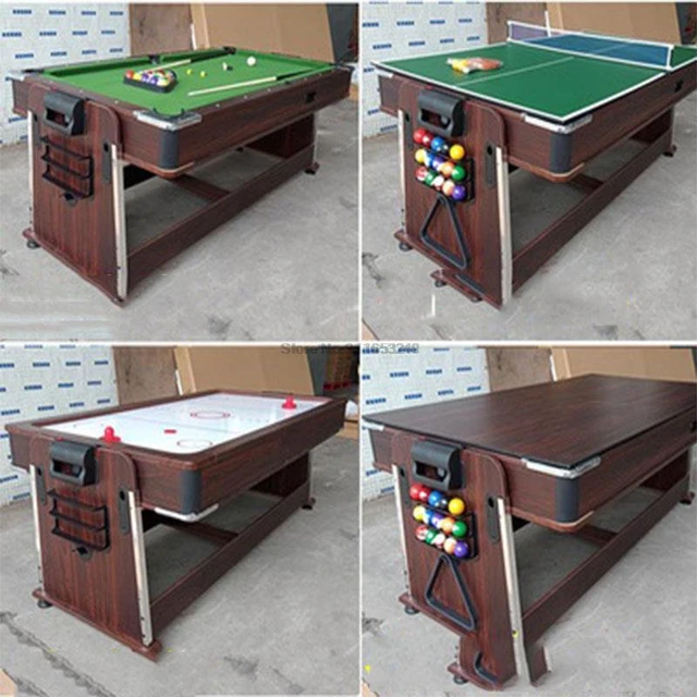 Hot selling 4-in-1 multi-functional game table, billiards, ice hockey, table  tennis conference table free shipping - AliExpress