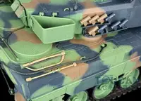1/16 2.4Ghz Heng Long 7.0 Plastic Ver Leopard2A6 RC Tank 3889 Remote Controlled Vehicle TH17573-SMT2 2