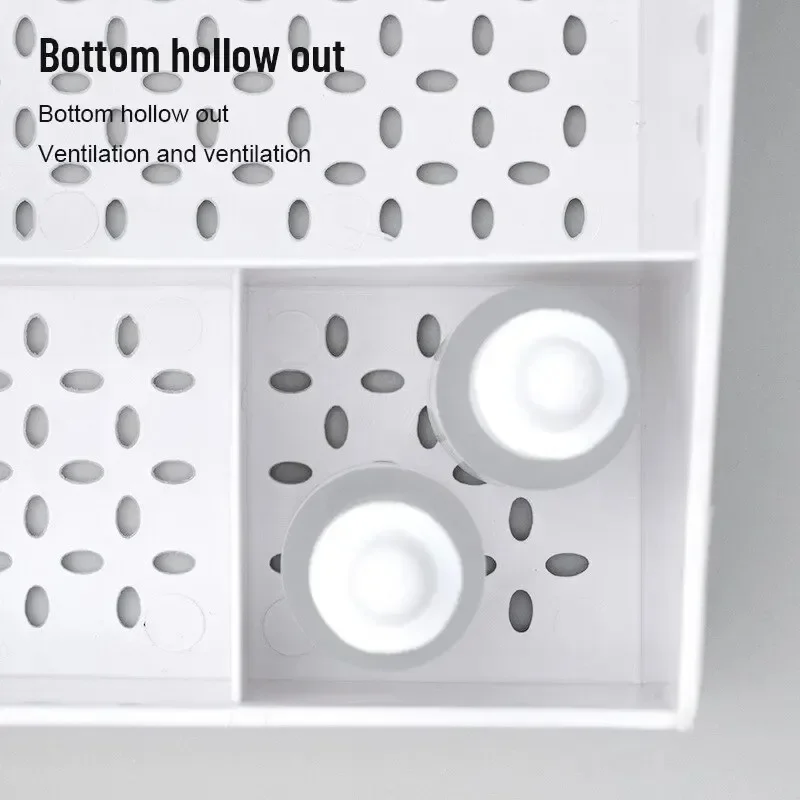High Capacity Cosmetic Organizer Cosmetic Storage Boxs Jewelry Nail Polish Bathroom Organizer Hom Garden Makeup Bag Organization 5