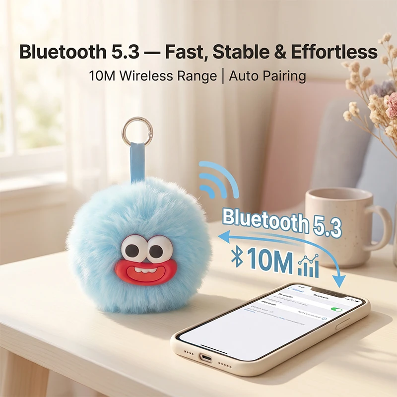 Adorable Cartoon Bluetooth Speaker - Mini Portable Speaker