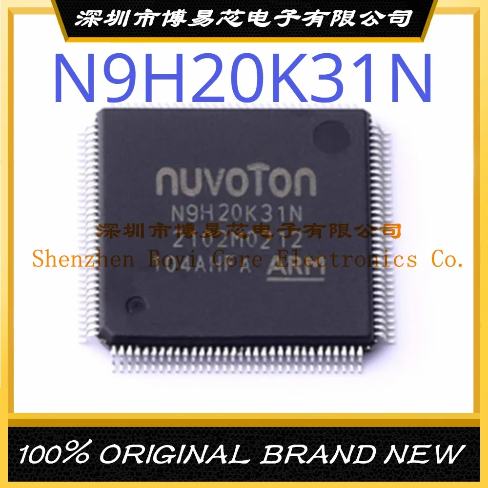 N9H20K31N Package LQFP-128 New Original Genuine (MCU/MPU/SOC) IC Chip