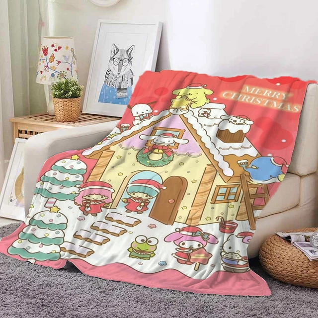 Kawaii Sanrios Christmas Blanket: A Cozy and Adorable Addition to Your Home